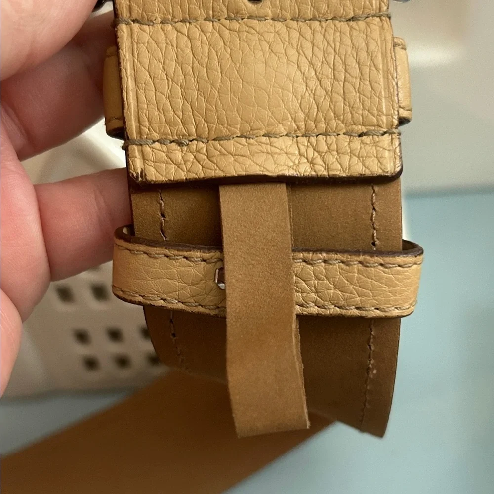 Prada Tan Leather women's Belt - Picture 9 of 12